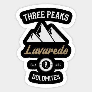 Hiking Dolomites – Three Peaks of Lavaredo Sticker